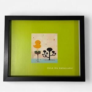 Nara Yoshitomo Nara contemporary art prints 8x10 " framed